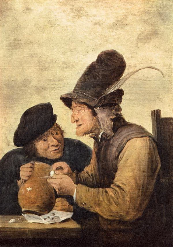 Due ubriaconi - Národní Galerie, Prague
